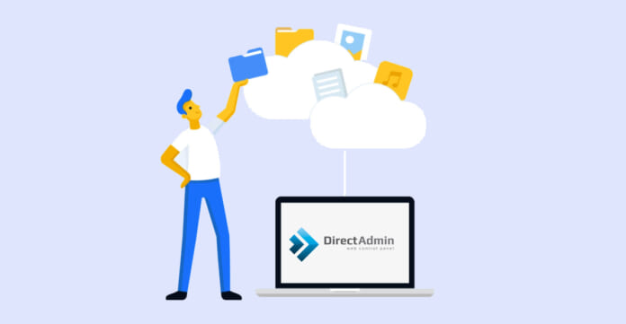 upload files in File Manager DirectAdmin